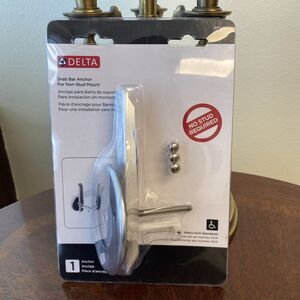 Delta DF549 Hollow Wall Bathroom Safety Grab Bar Anchor 2 3/4" L Steel